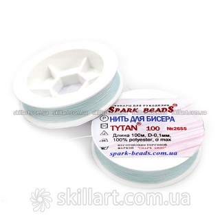 Нитки для бисера Tytan 100 Spark Beads (100м), 2655